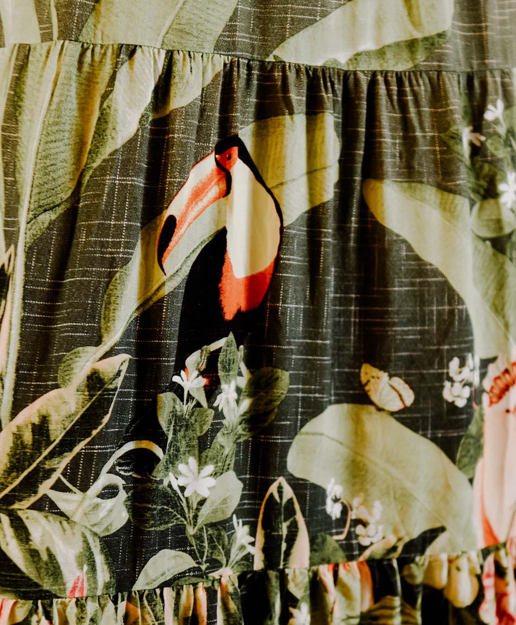 Vestido mujer estampado tropical Vestido mujer estampado tropical