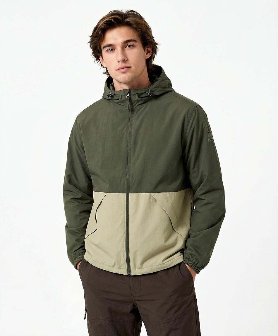 Chaqueta hombre outdoor bicolor