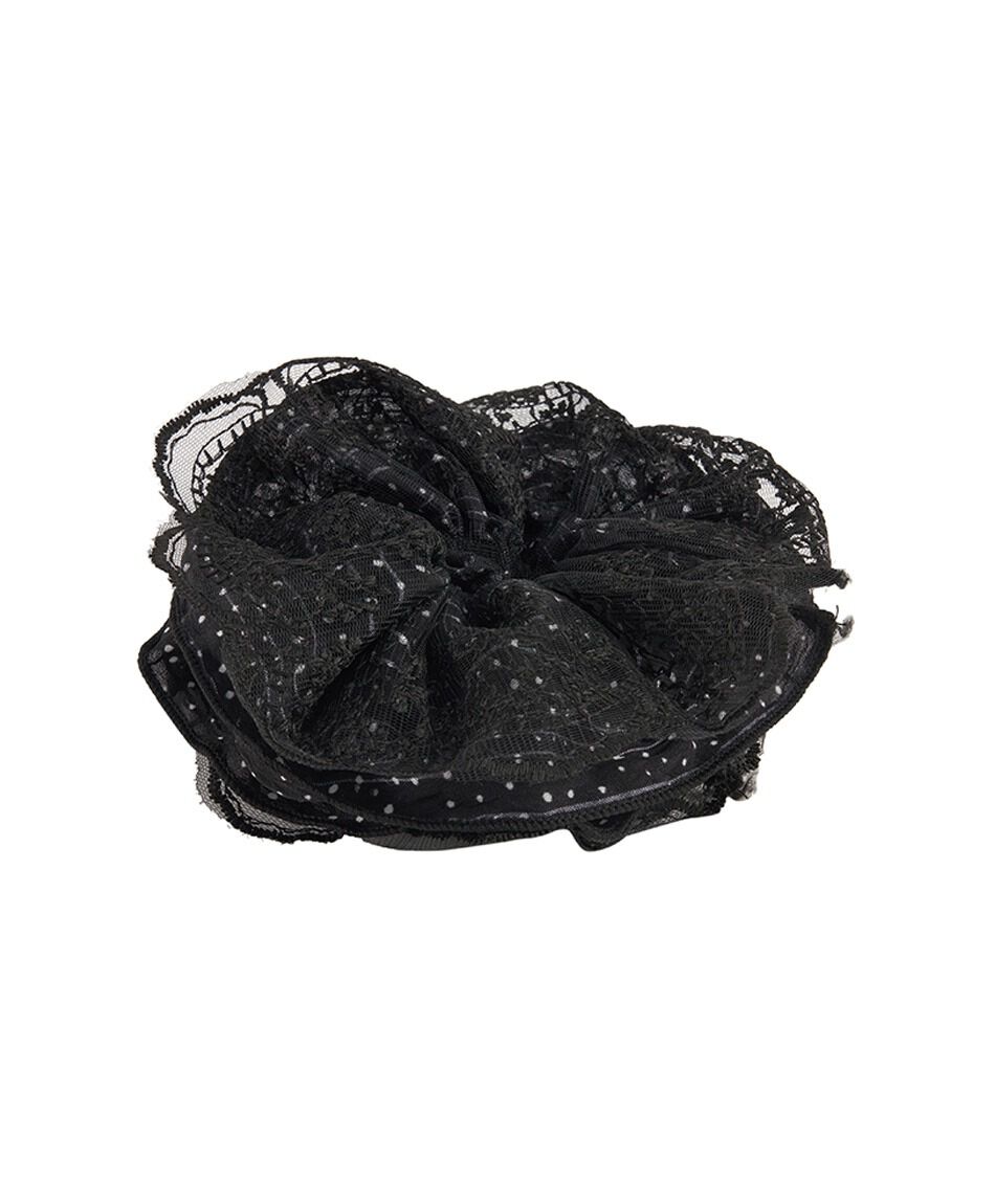 Scrunchie mujer grande encaje