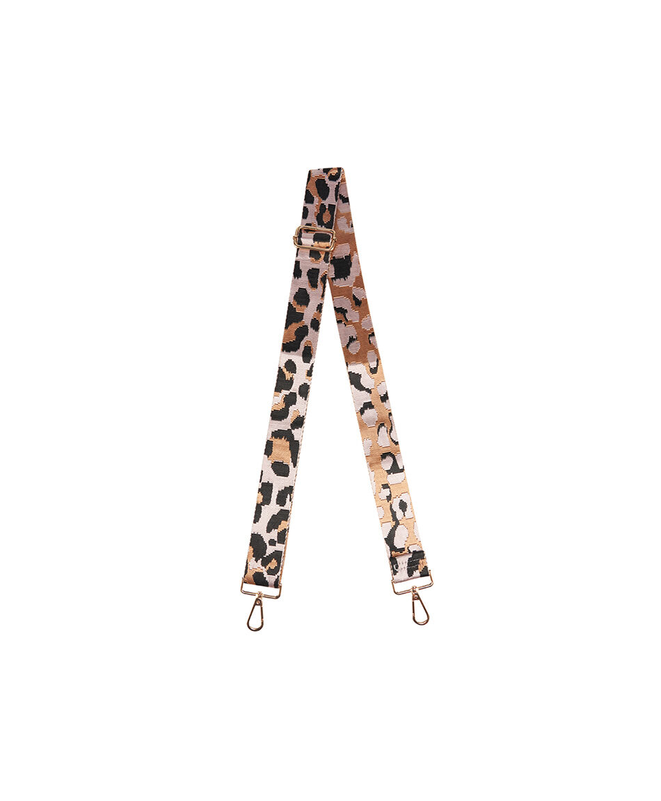 Strap cartera animal print