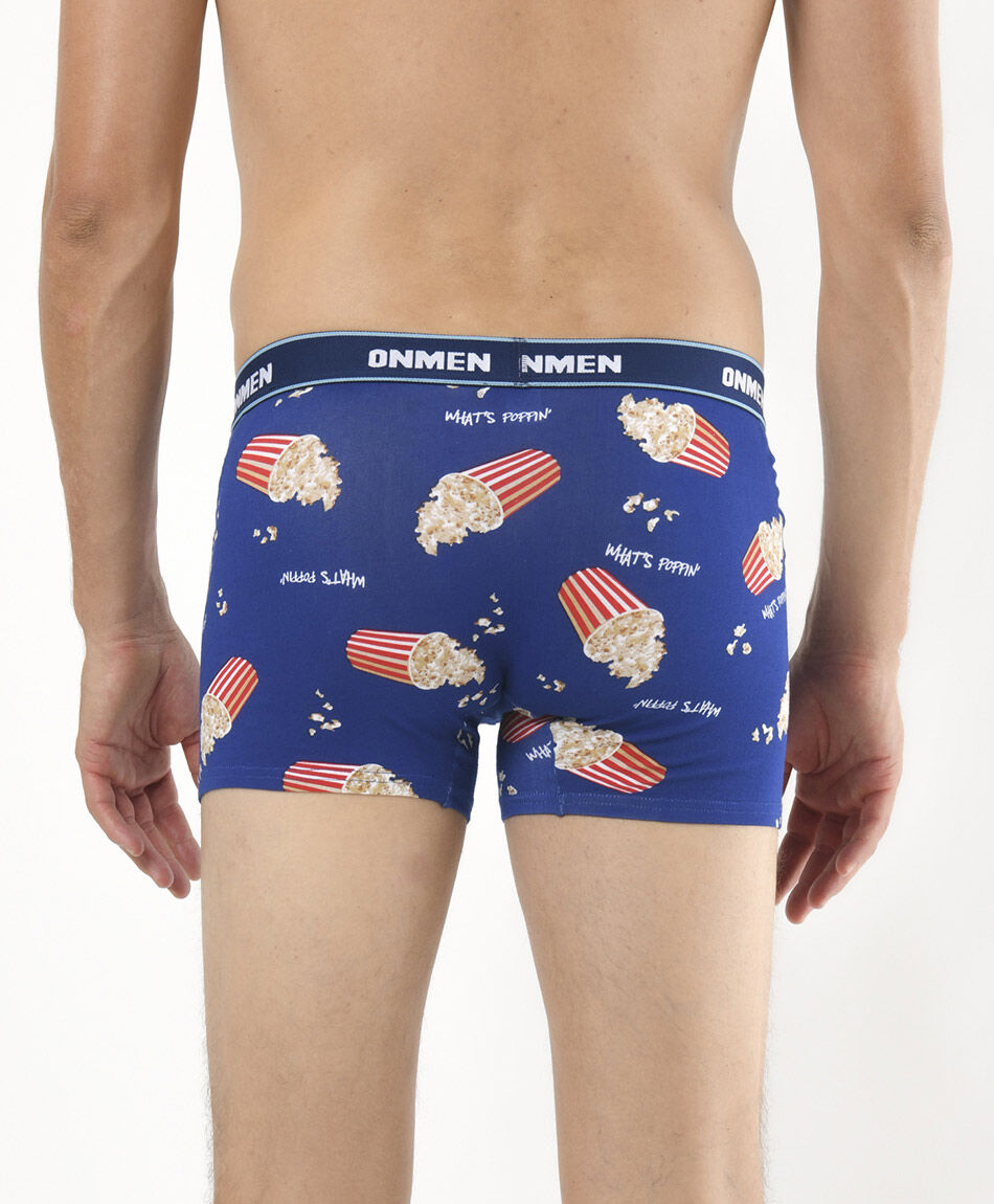 Pack 2 boxer hombre pop corn espacial