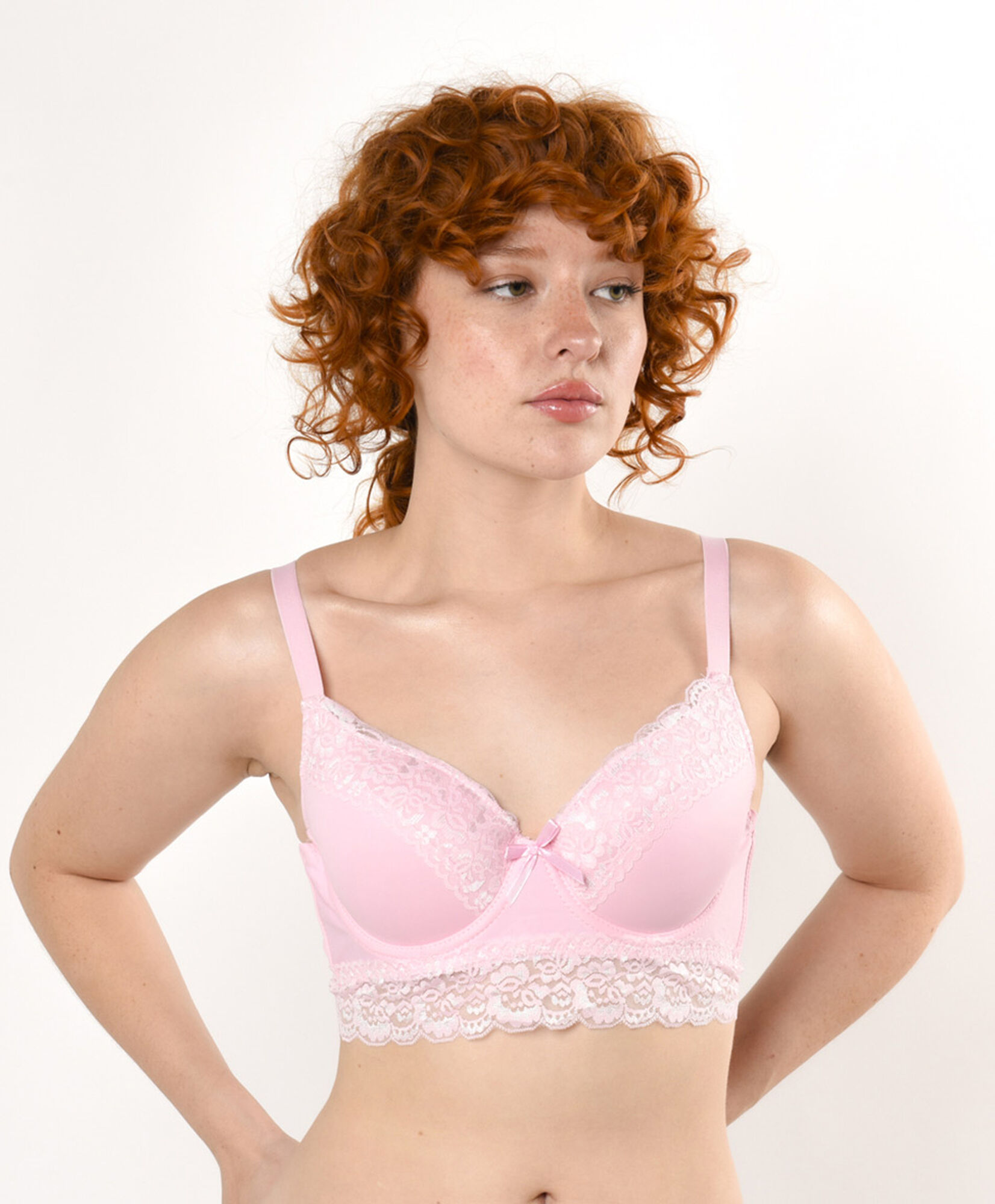 Sostén mujer encaje ancho push up Sostén mujer encaje ancho push up