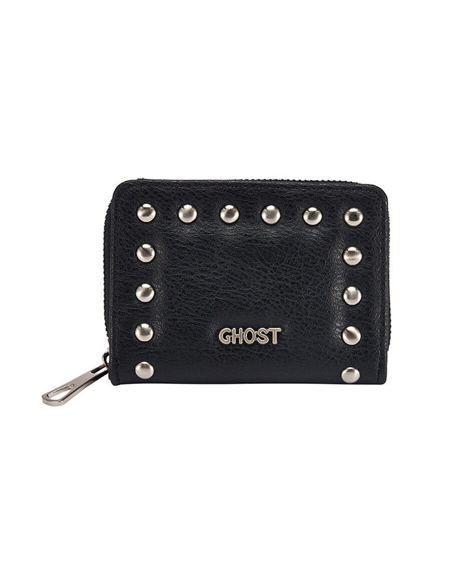 Billetera mujer techas negra