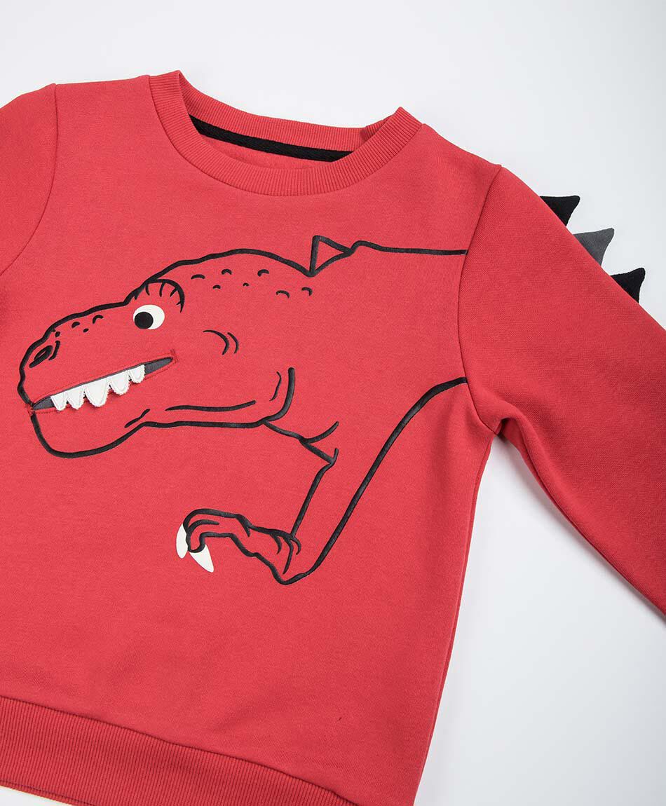 Set buzo beb&eacute; dinosaurio