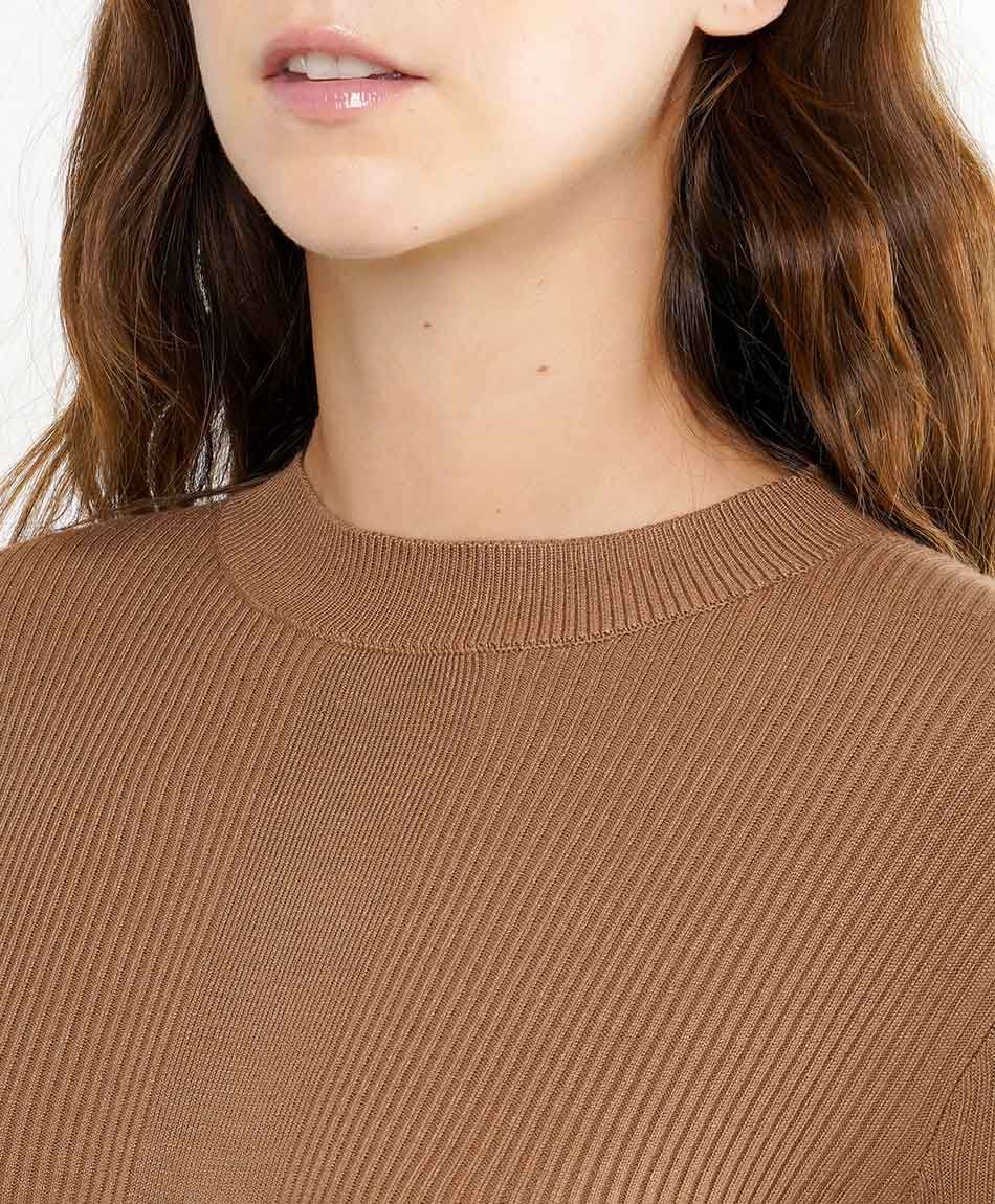 Sweater mujer canale camel