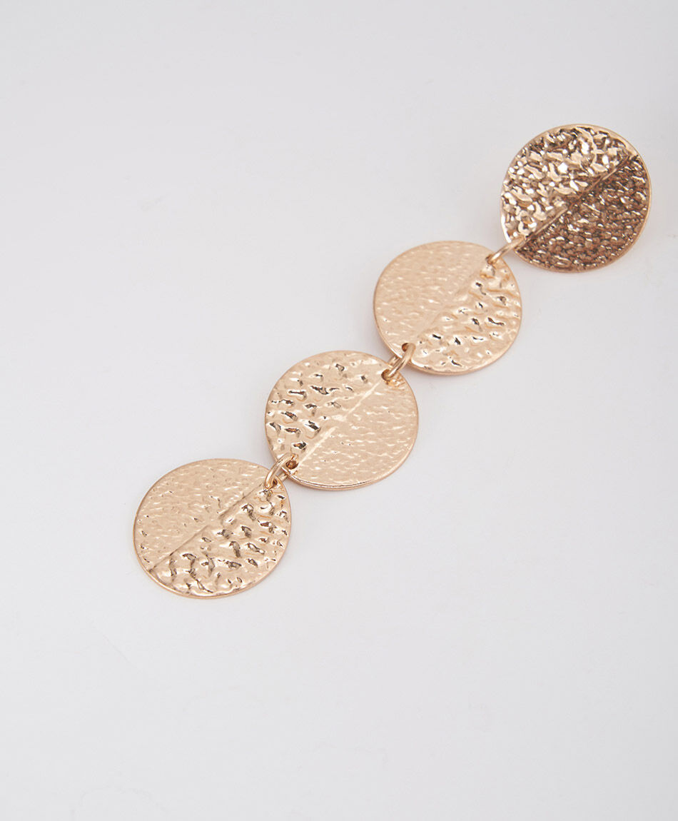 Aros mujer gold coin