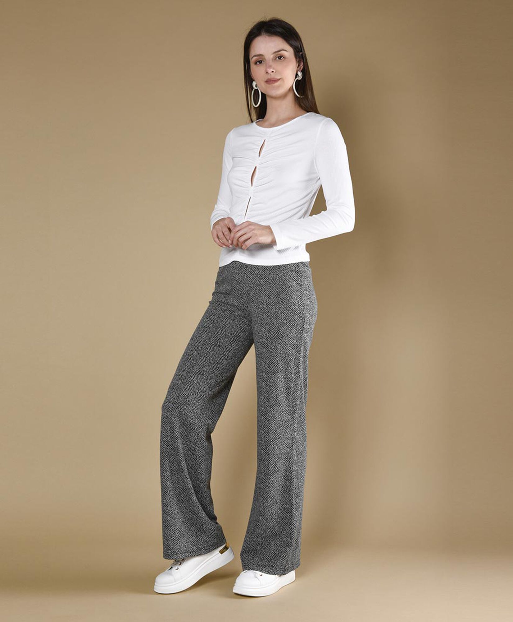 Pantalón tiro alto Pantalón tiro alto