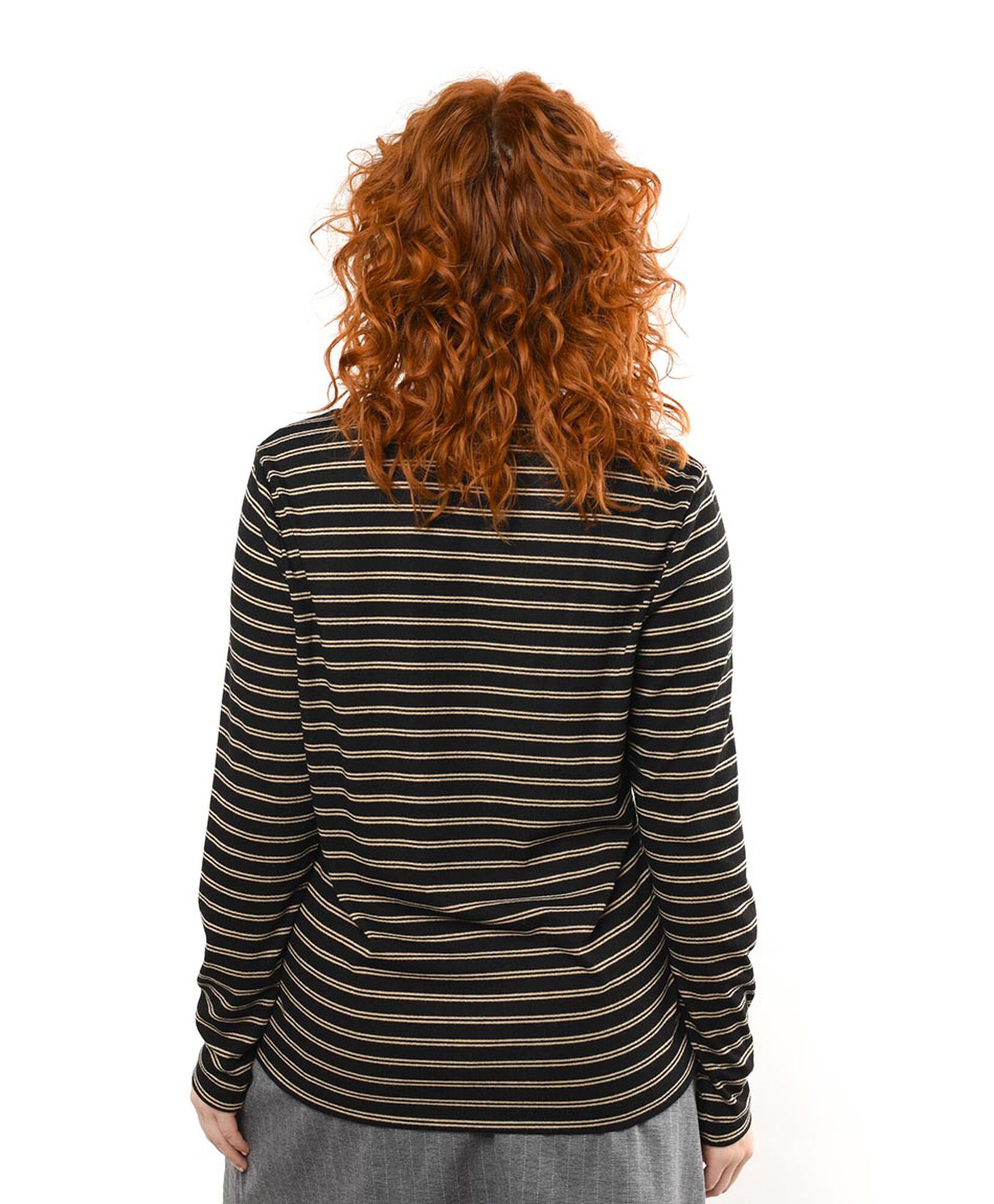 Polera mujer líneas dobles bicolor Polera mujer líneas dobles bicolor