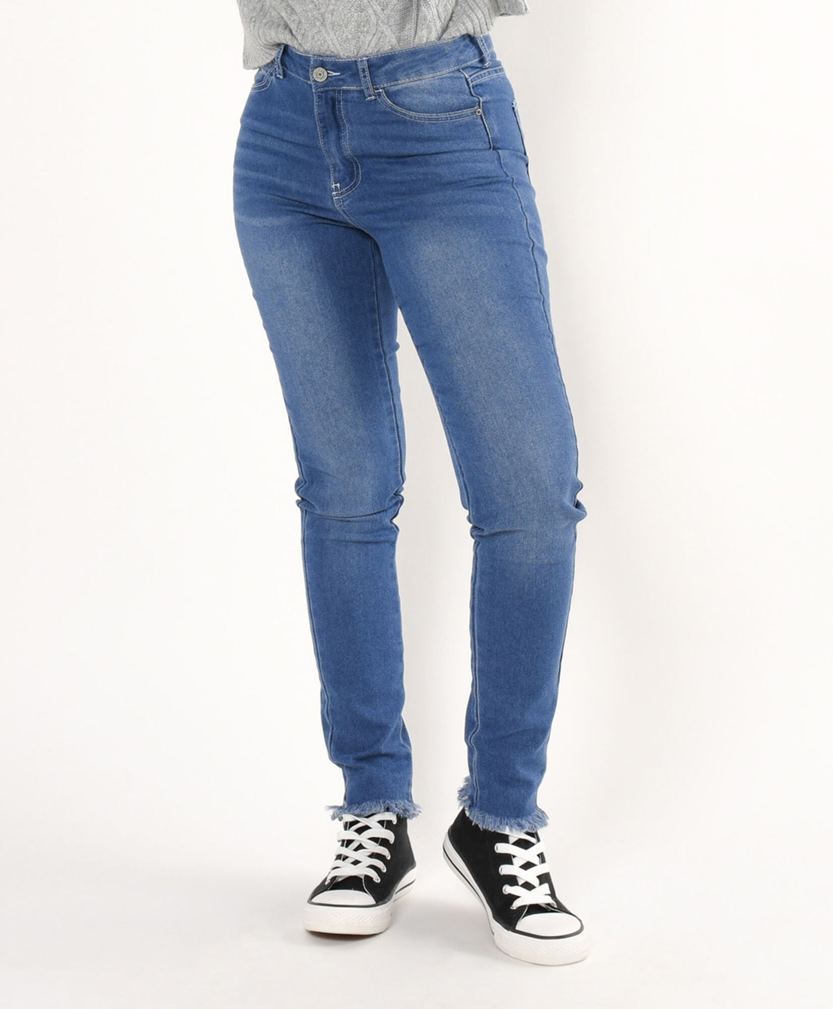 Jeans mujer detalle basta skinny fit Jeans mujer detalle basta skinny fit