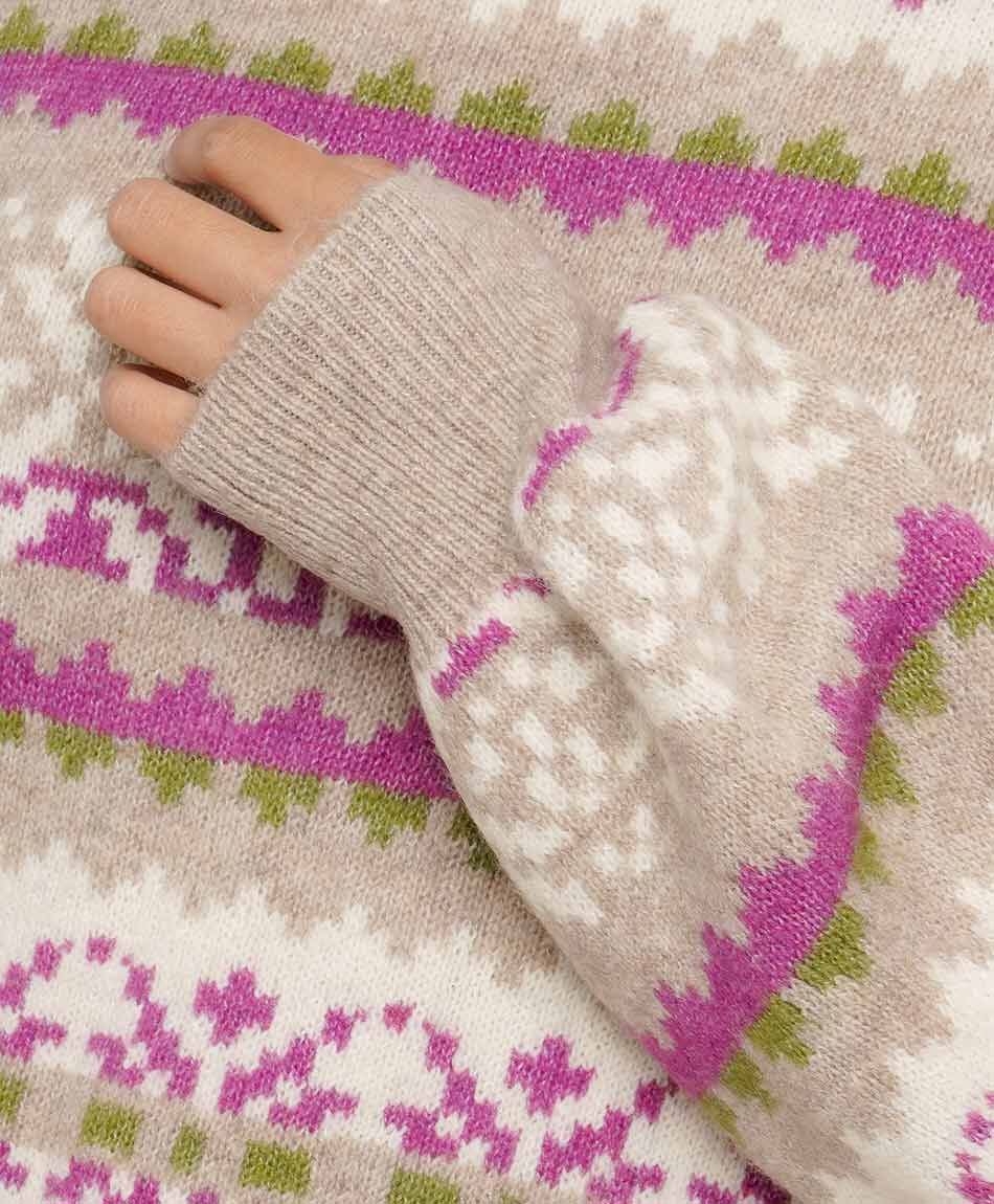 Sweater mujer n&oacute;rdico dise&ntilde;o