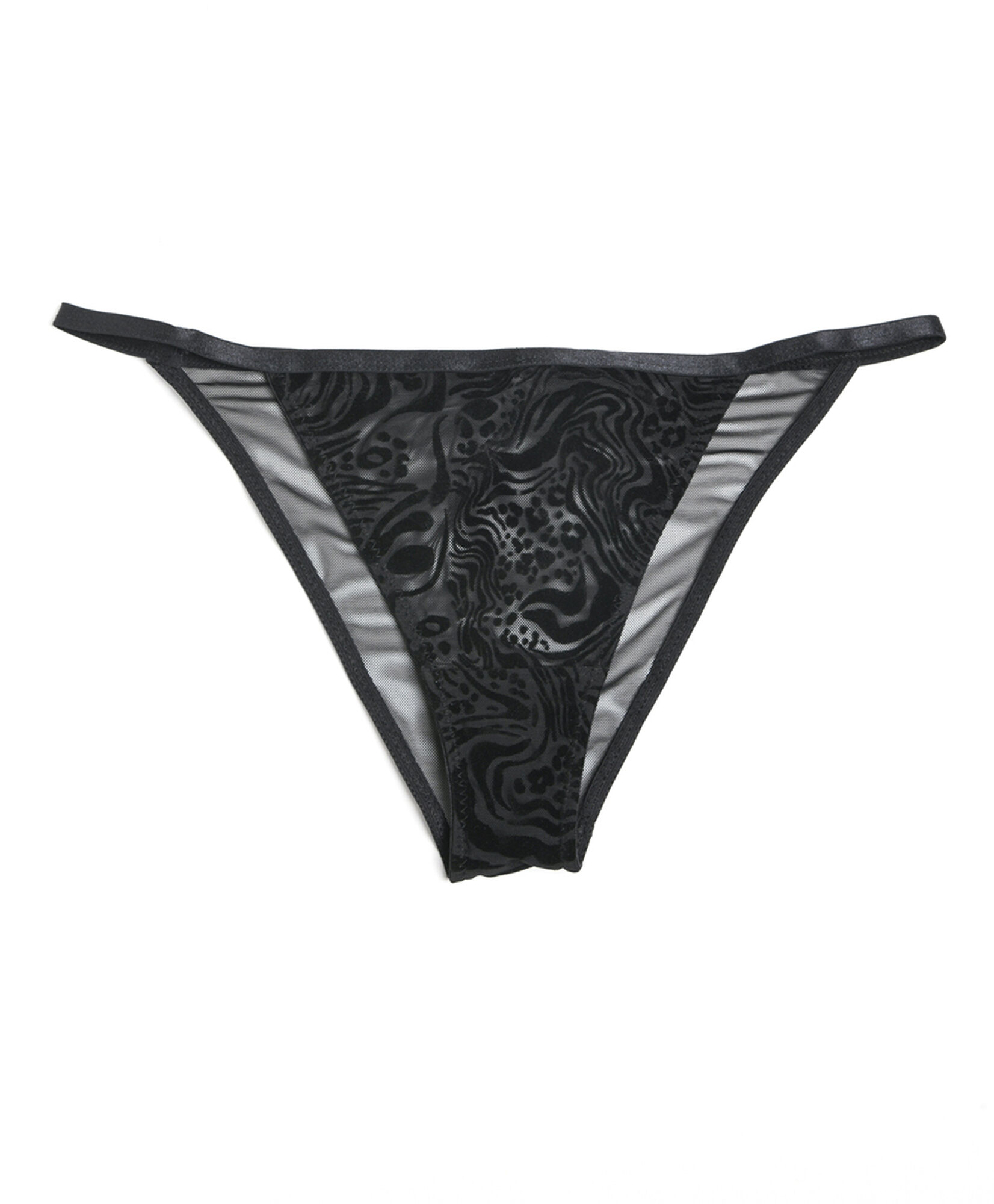 Tanga mujer negra print diseño Tanga mujer negra print diseño