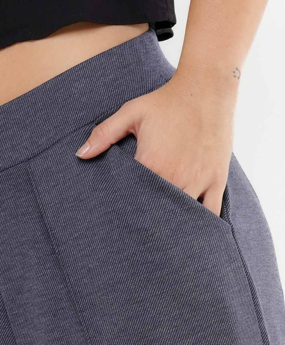 Pantal&oacute;n mujer buzo recto