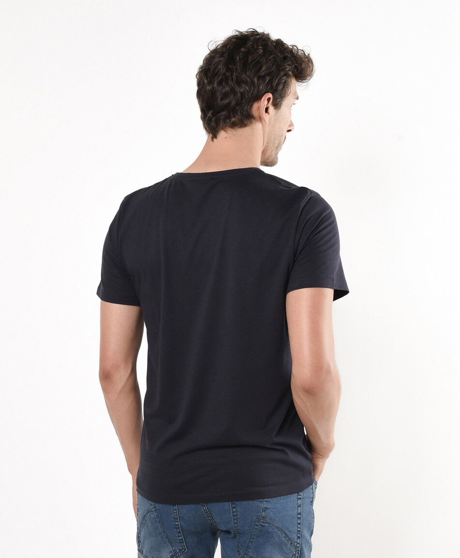 Polera hombre estampado radio