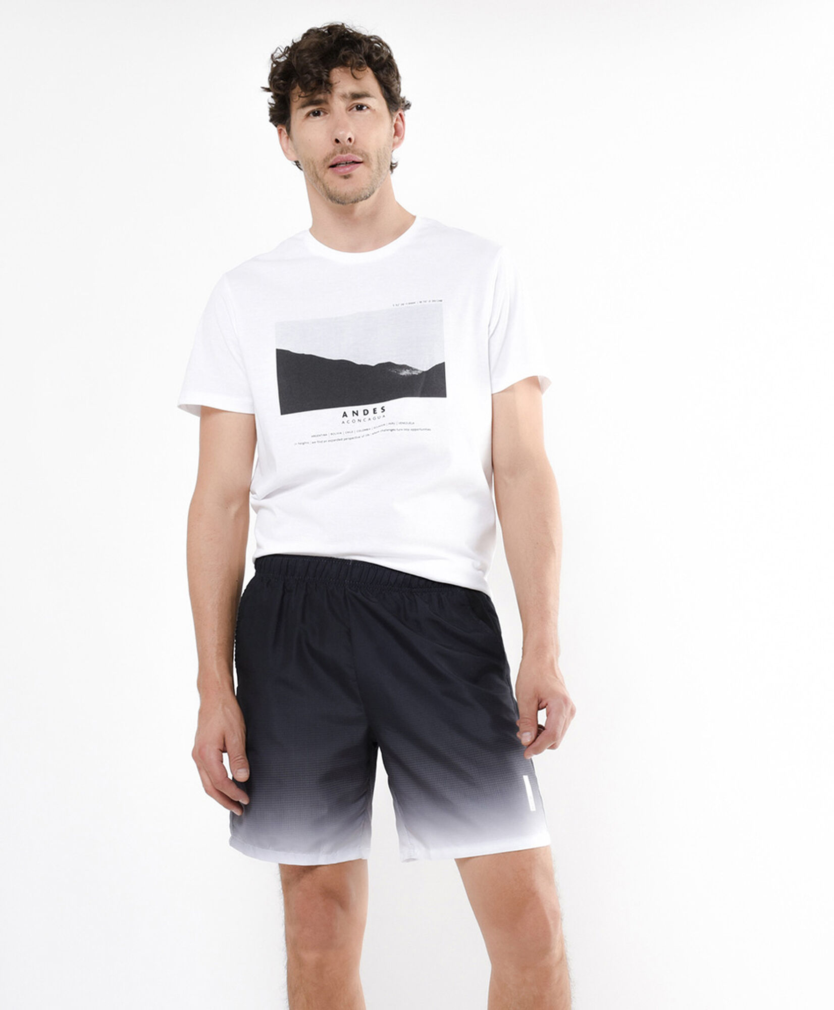 Short deportivo hombre degradé Short deportivo hombre degradé