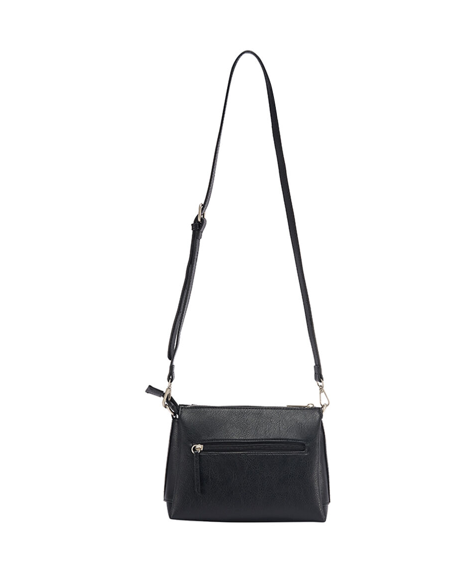 Bandolera mujer tachas negra