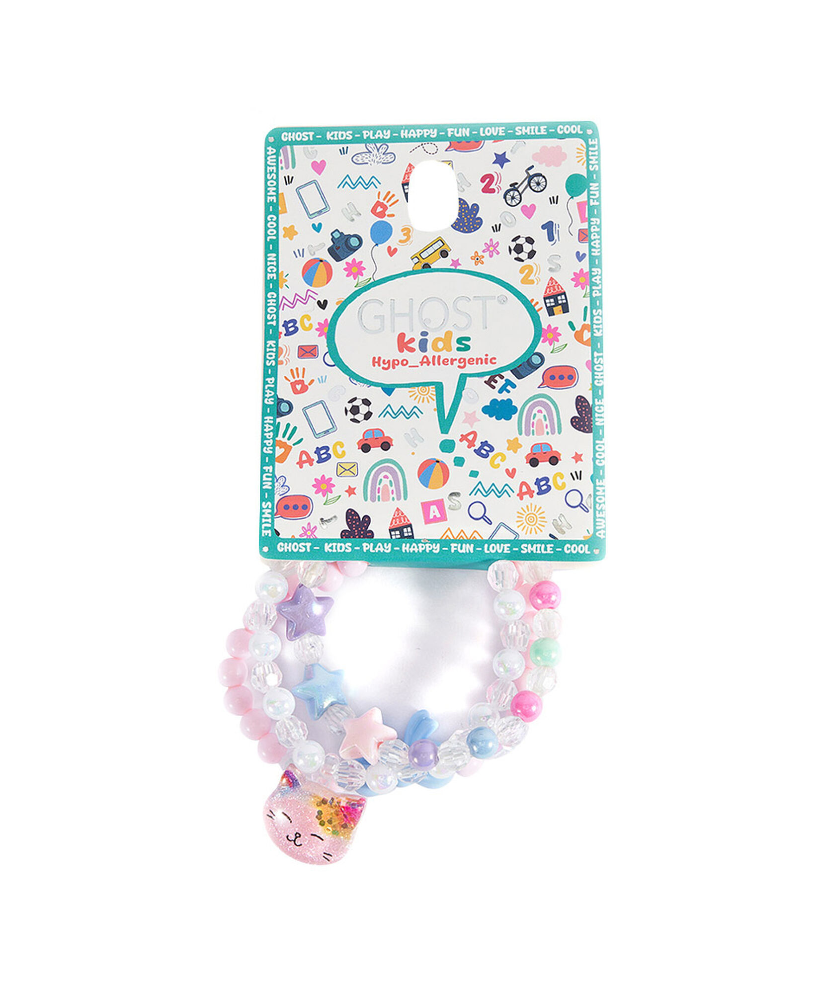 Set 3 pulseras infantil gato Set 3 pulseras infantil gato