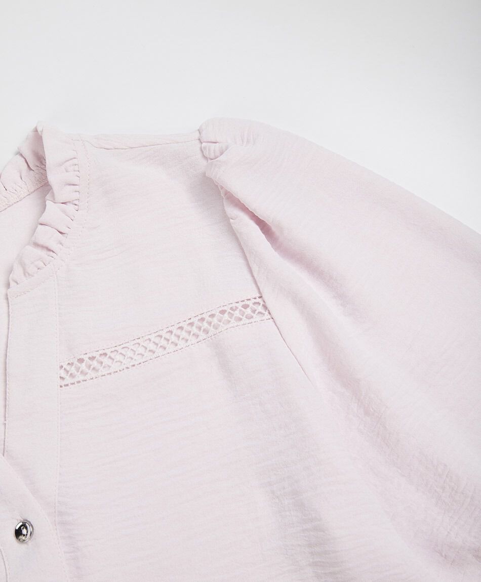 Blusa mujer cuello vuelitos