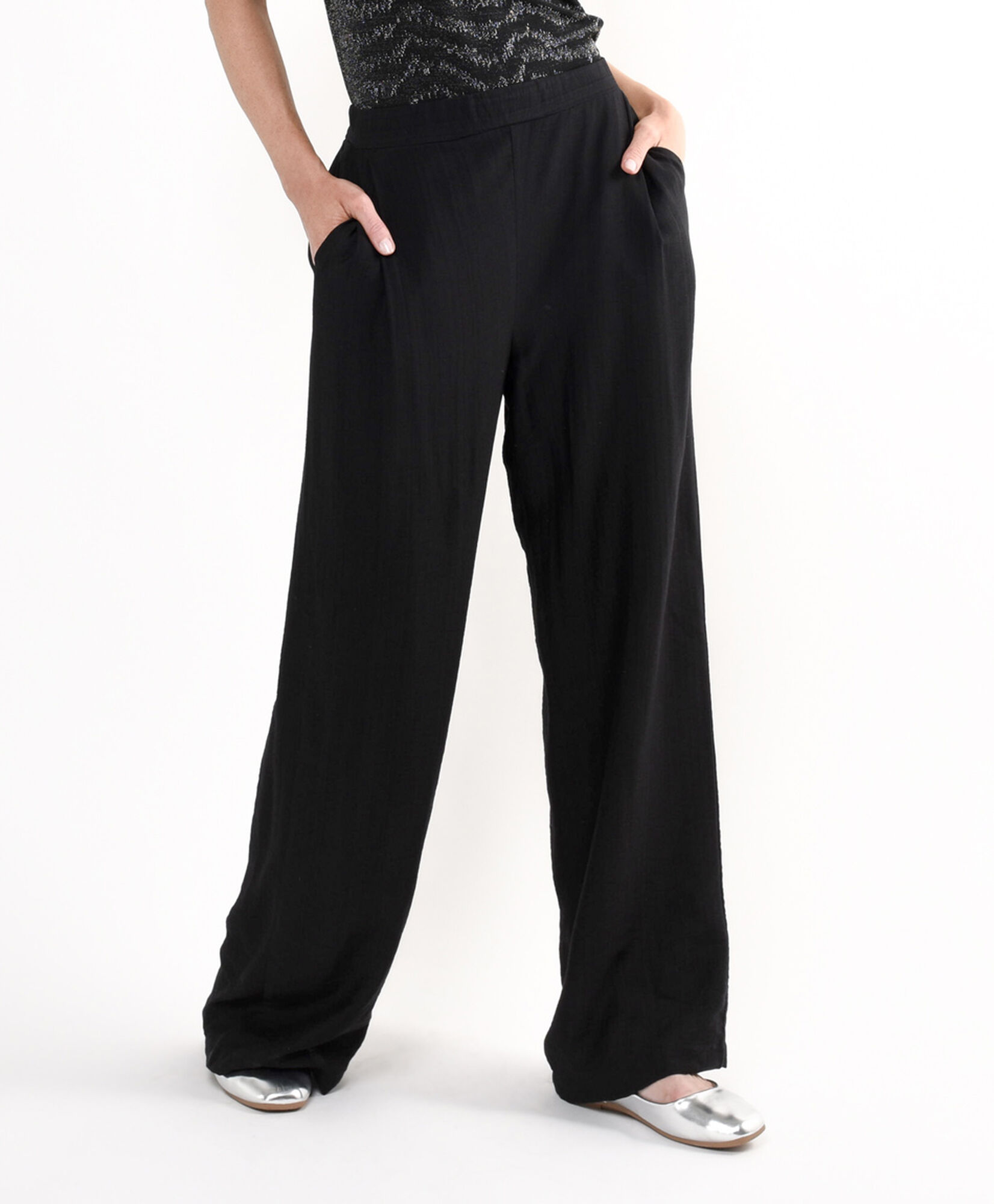Pantalón mujer basico diseño liso Pantalón mujer basico diseño liso