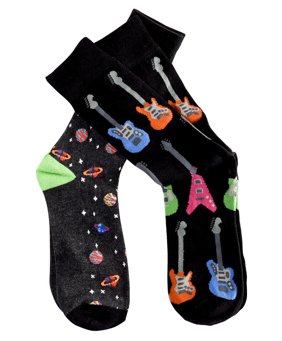 Pack 2 calcetin guitar