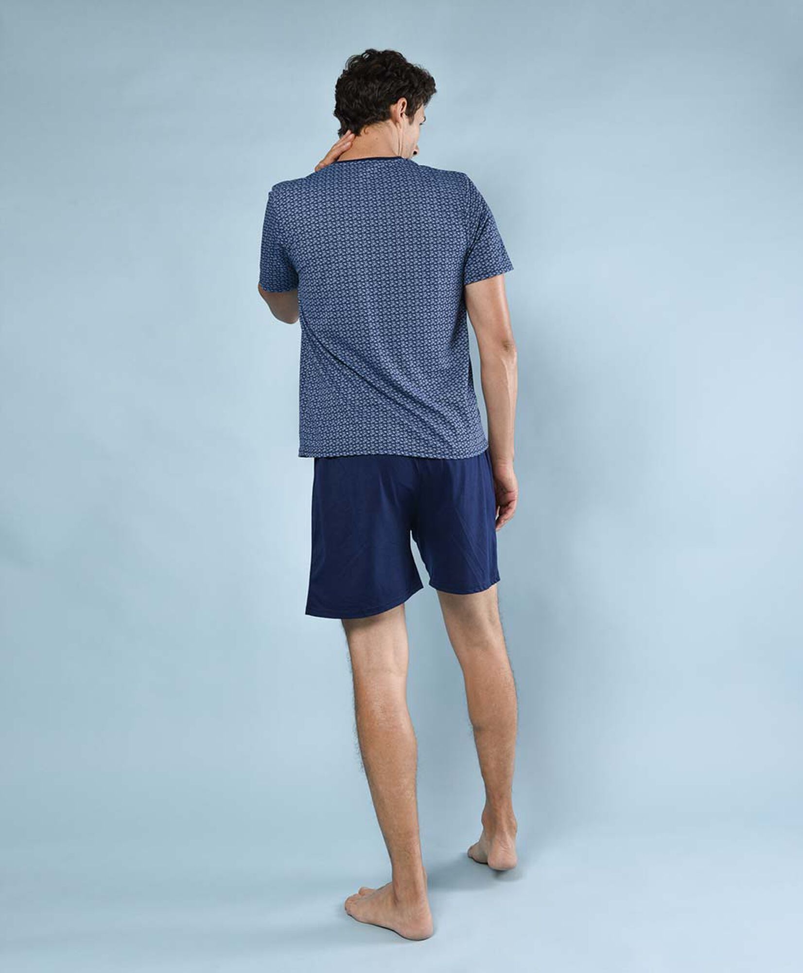 Pijama hombre botones 2 piezas Pijama hombre botones 2 piezas