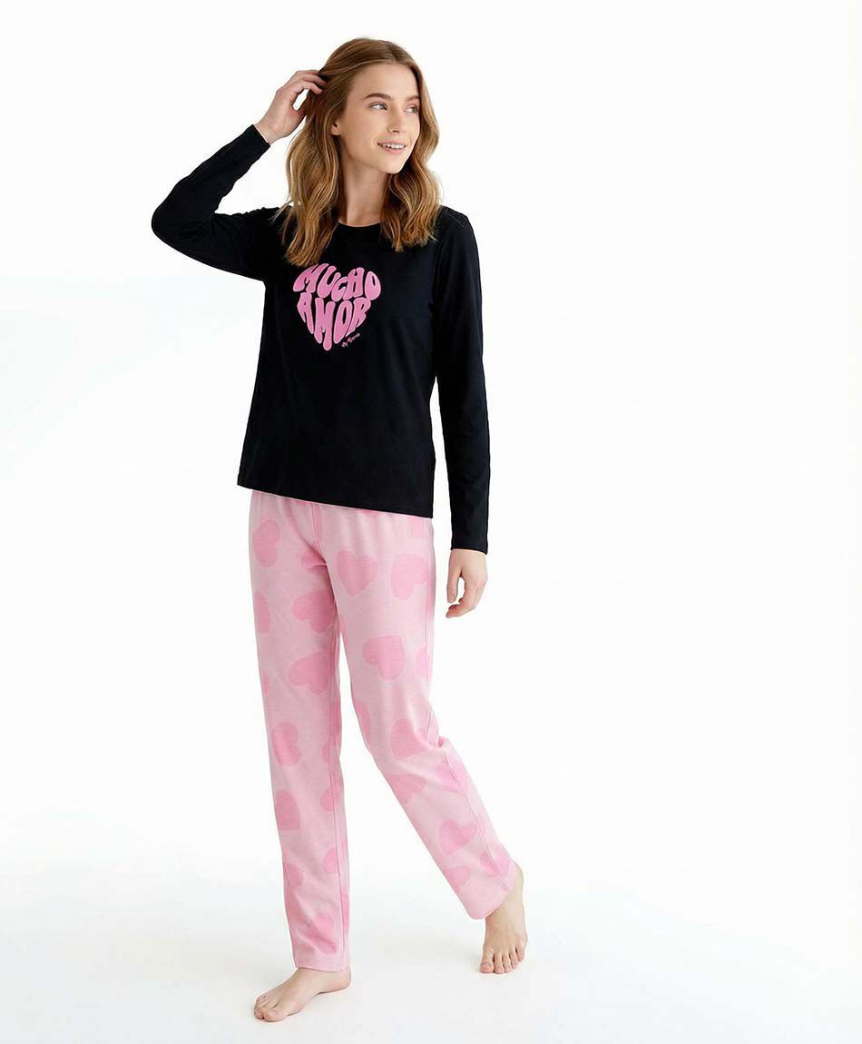 Pijama mujer mucho amor