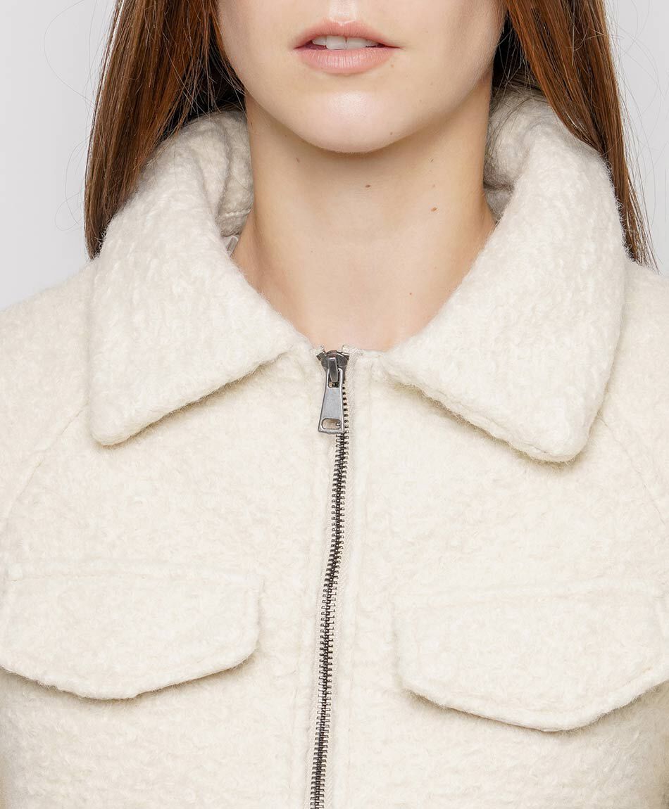 Chaqueta mujer bolsillos invierno