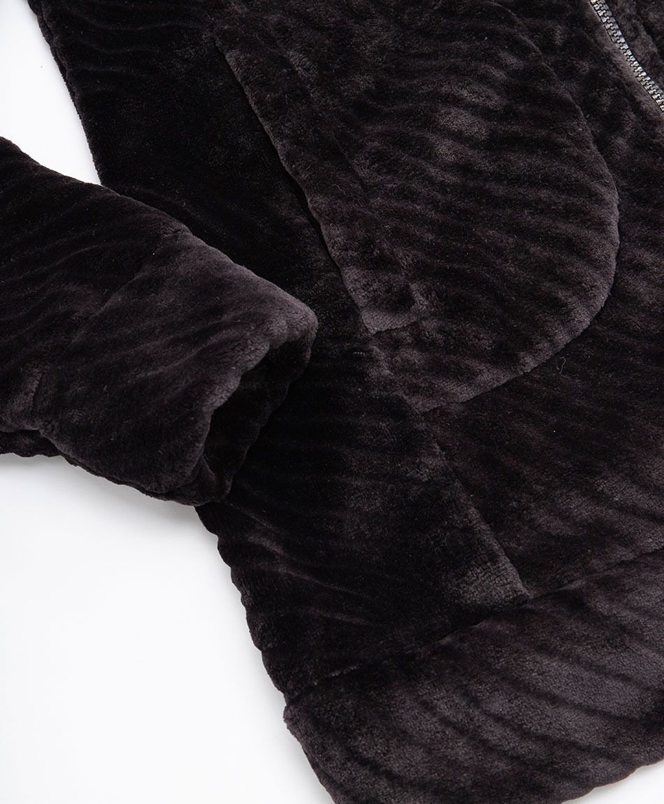 Polar deportivo mujer negro largo