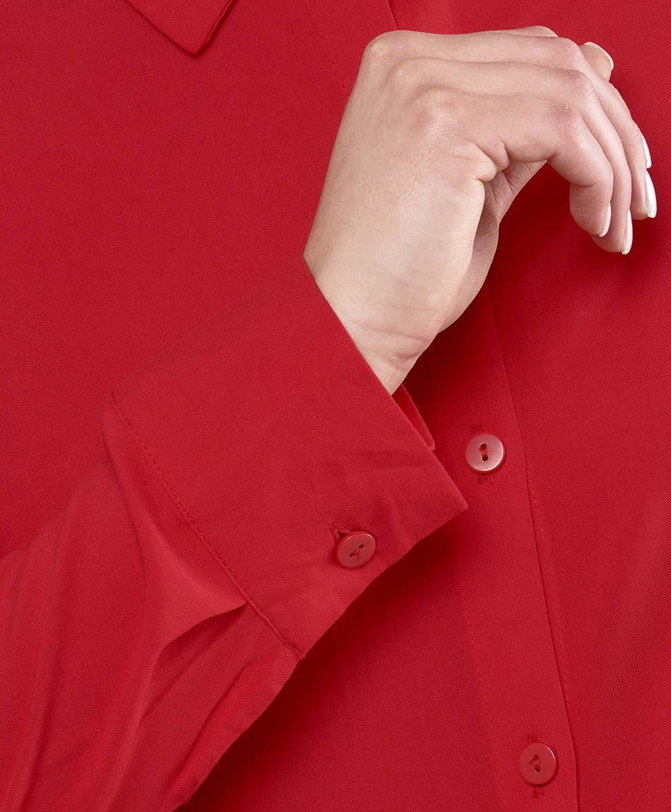 Blusa mujer espalda botones