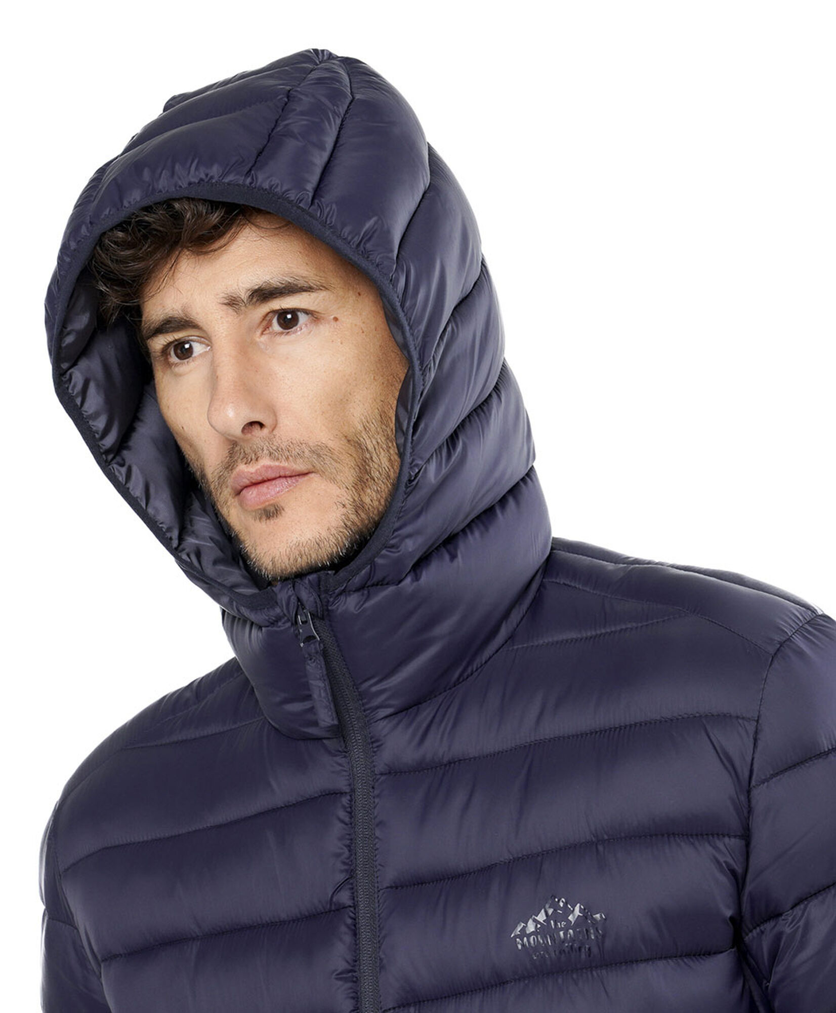 Parka hombre azul gorro Parka hombre azul gorro