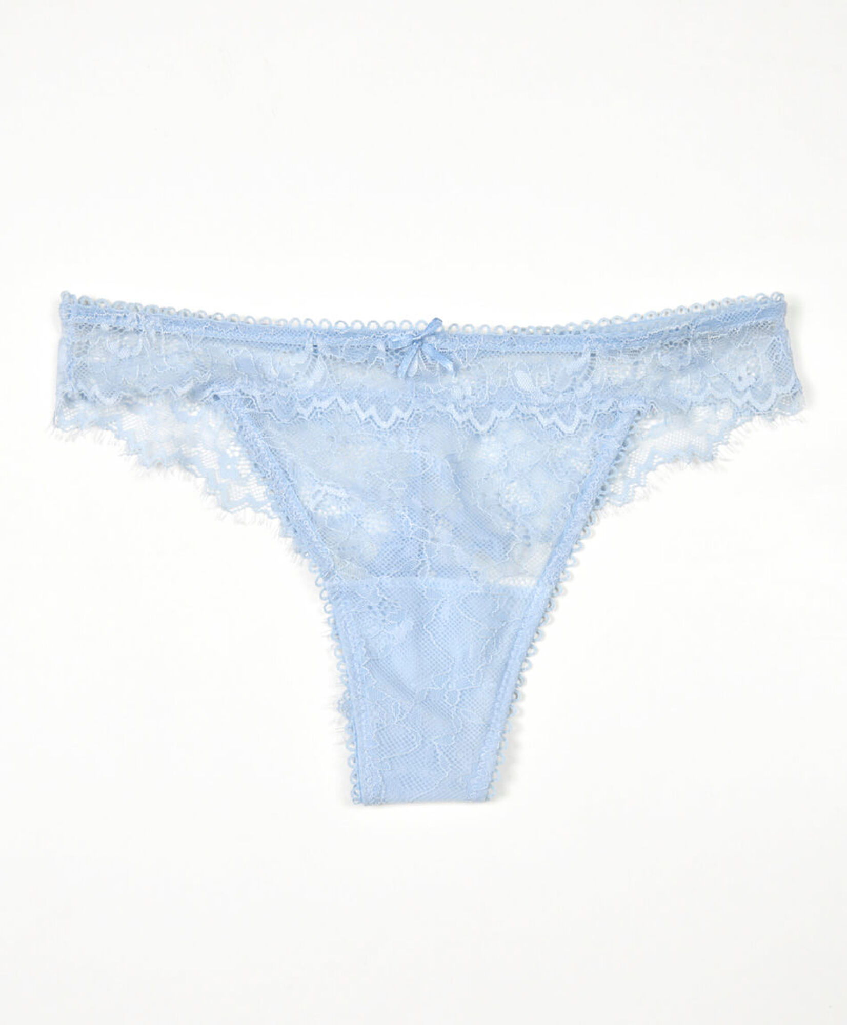 Tanga mjer encaje azul Tanga mjer encaje azul