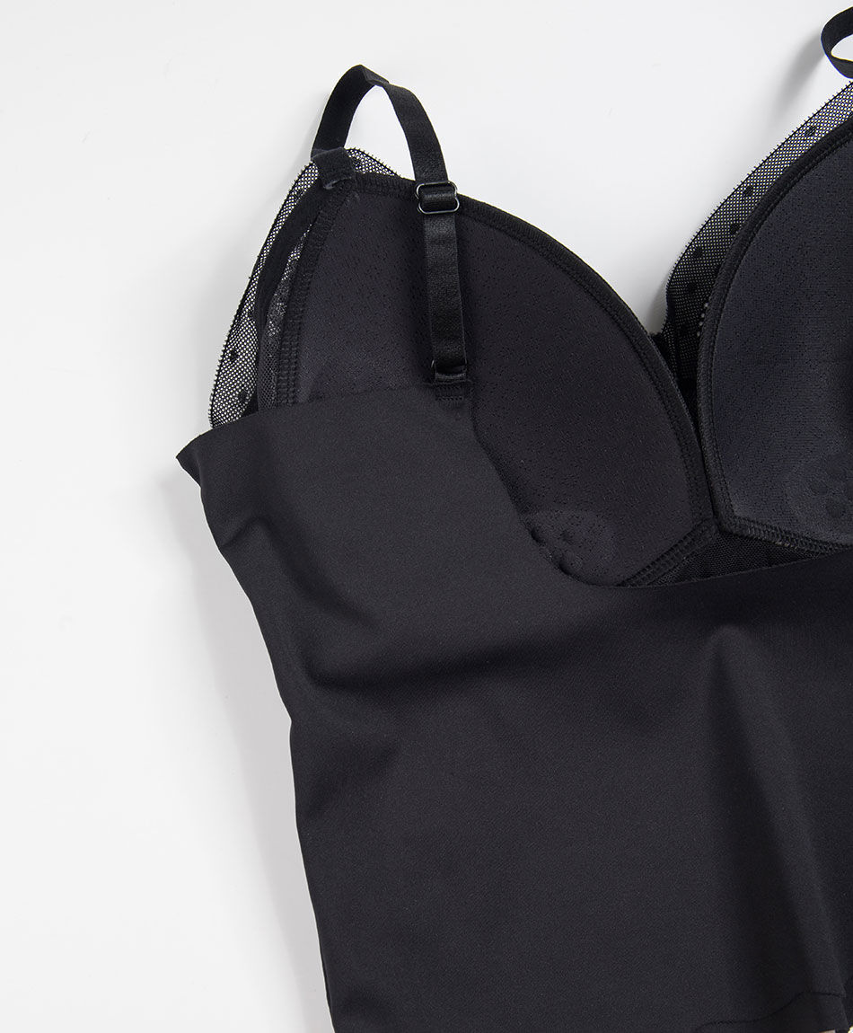 Bralette mujer seamless pretina ancha