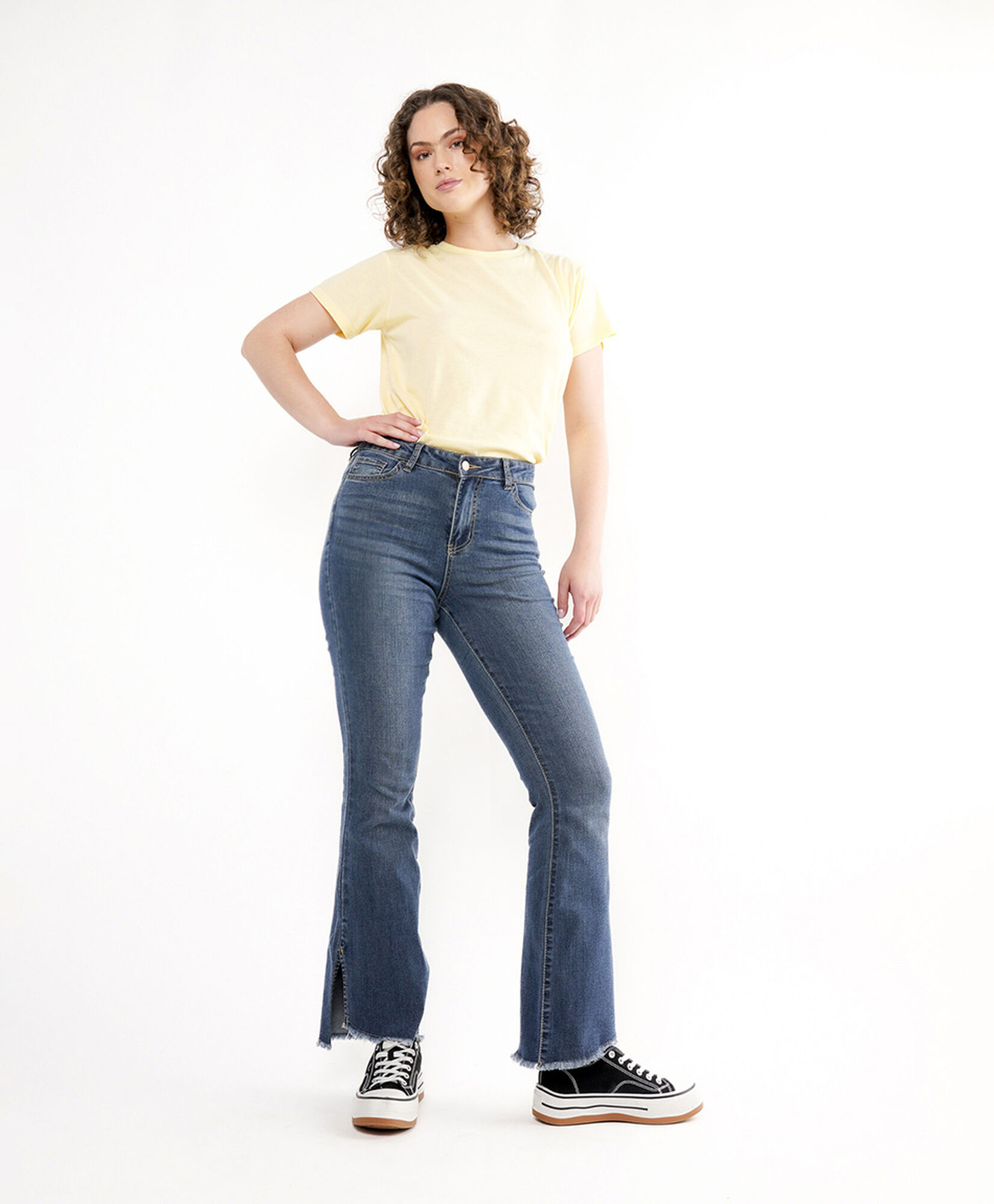 Jeans mujer tajalie flare Jeans mujer tajalie flare