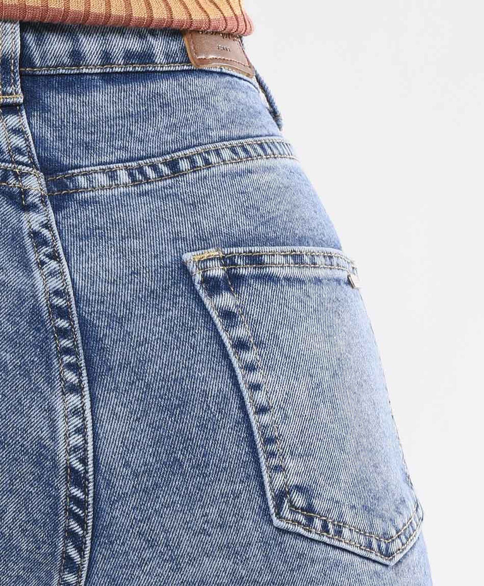 Jeans mujer jaspeado moms Jeans mujer jaspeado moms