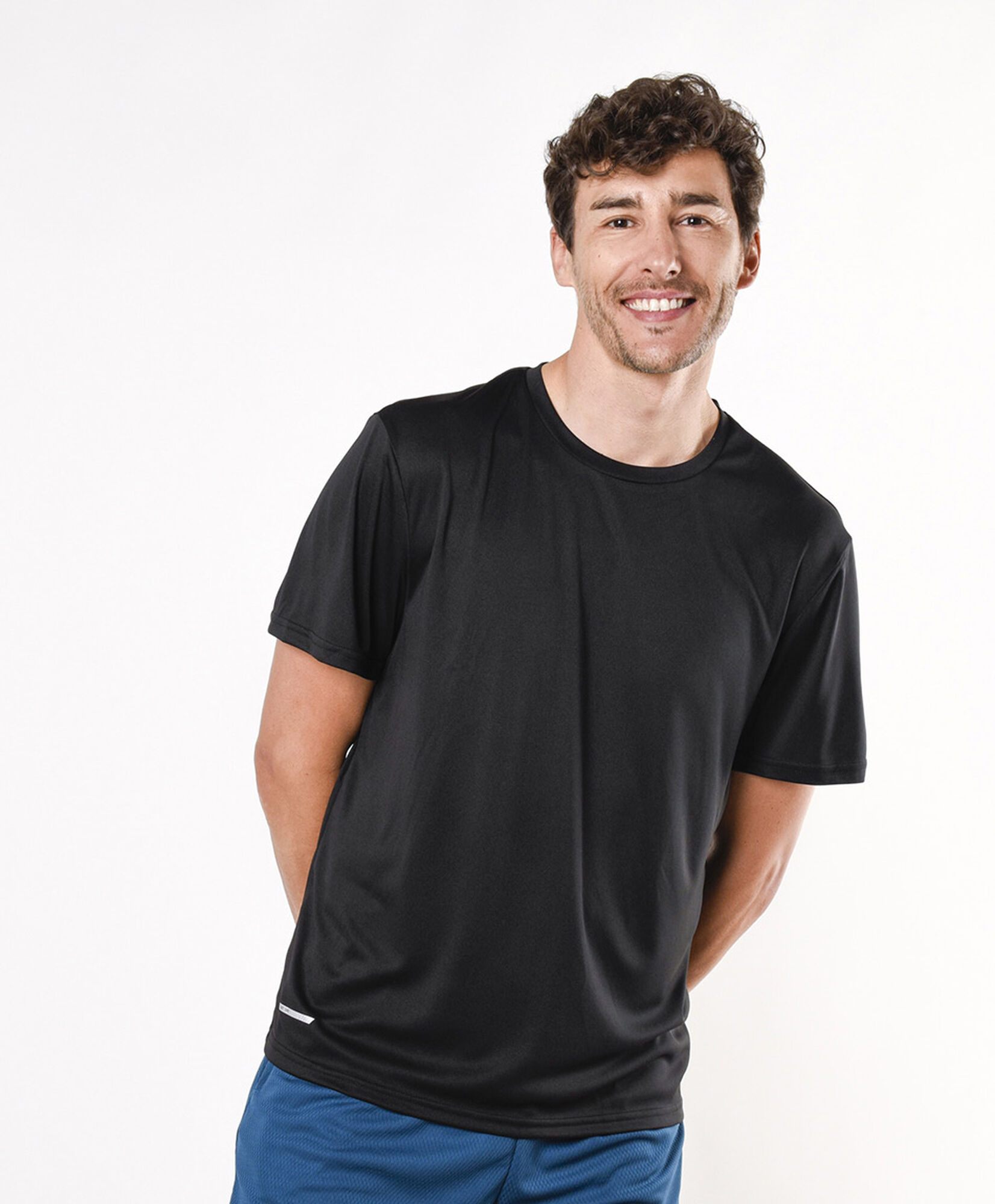 Polera deportiva hombre running lisa Polera deportiva hombre running lisa