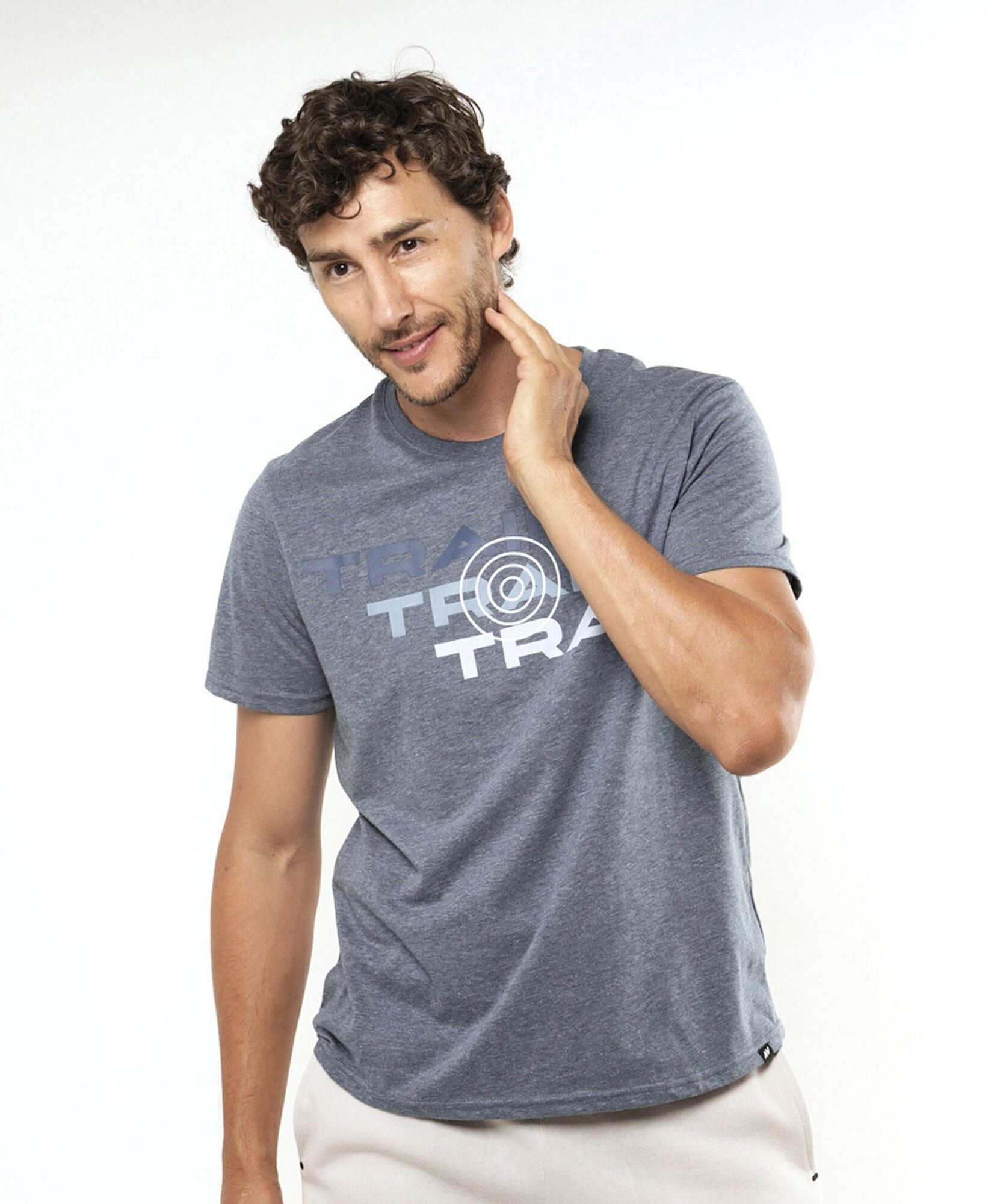 Polera deportiva hombre diseño train Polera deportiva hombre diseño train