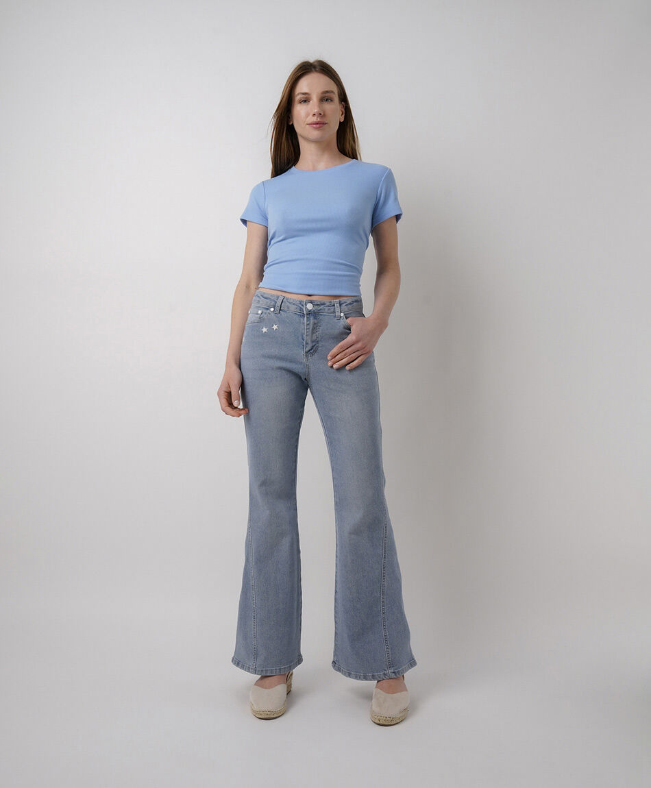 Jeans mujer flare