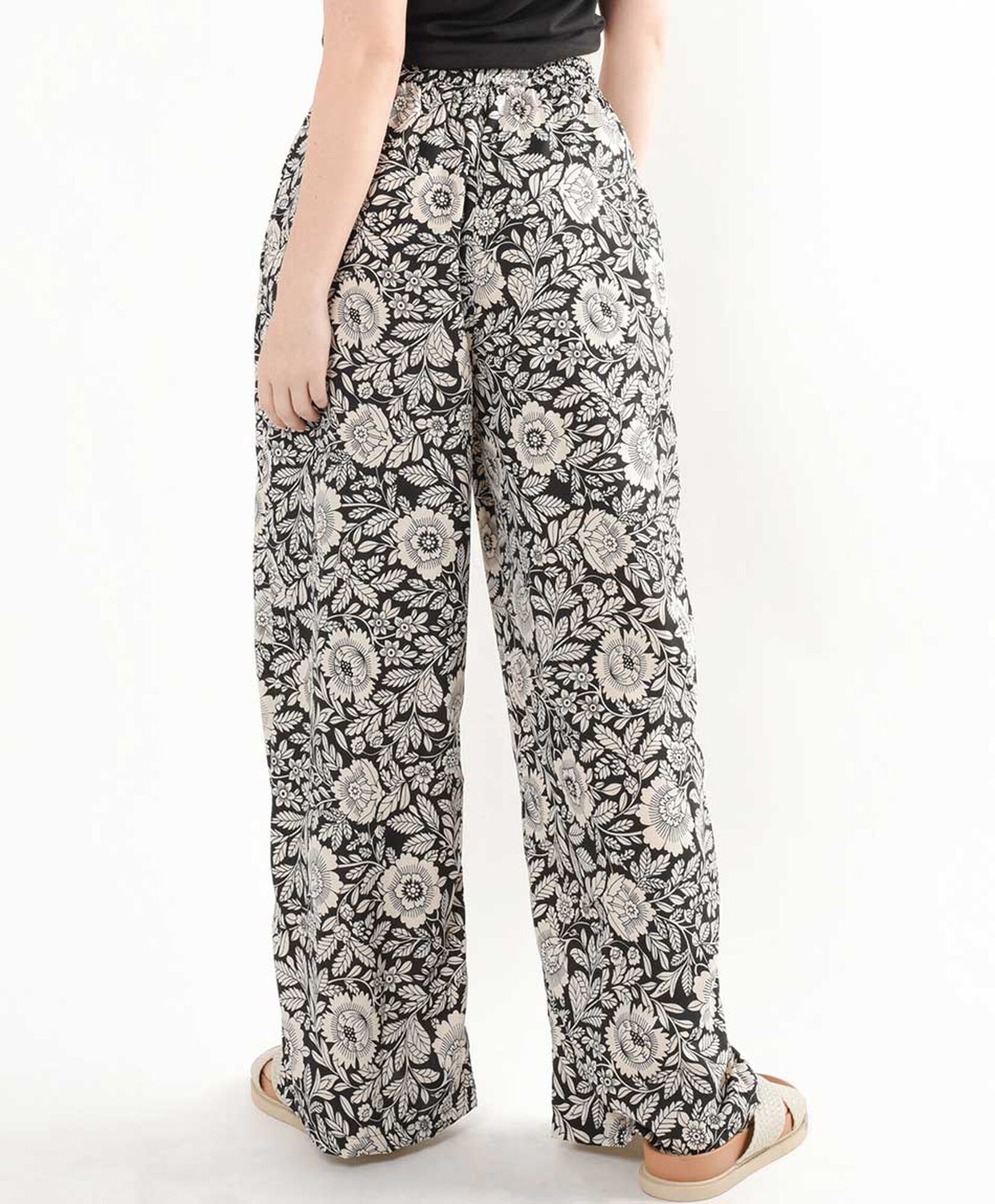 Pantalón mujer floreado Pantalón mujer floreado