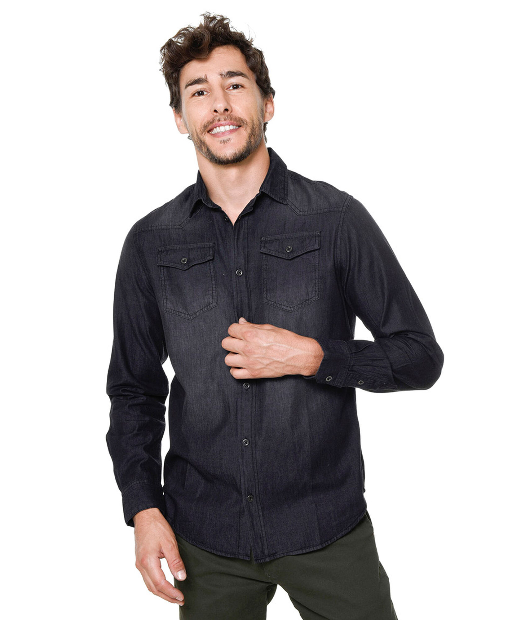 Camisa denim Camisa denim
