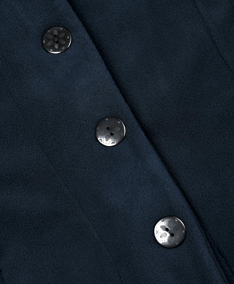 Abrigo escolar polar botones