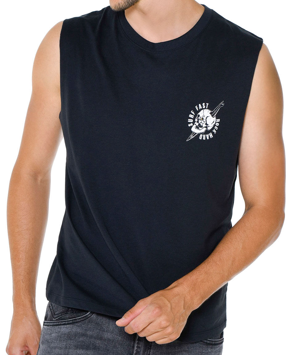 Polera sin mangas urbana