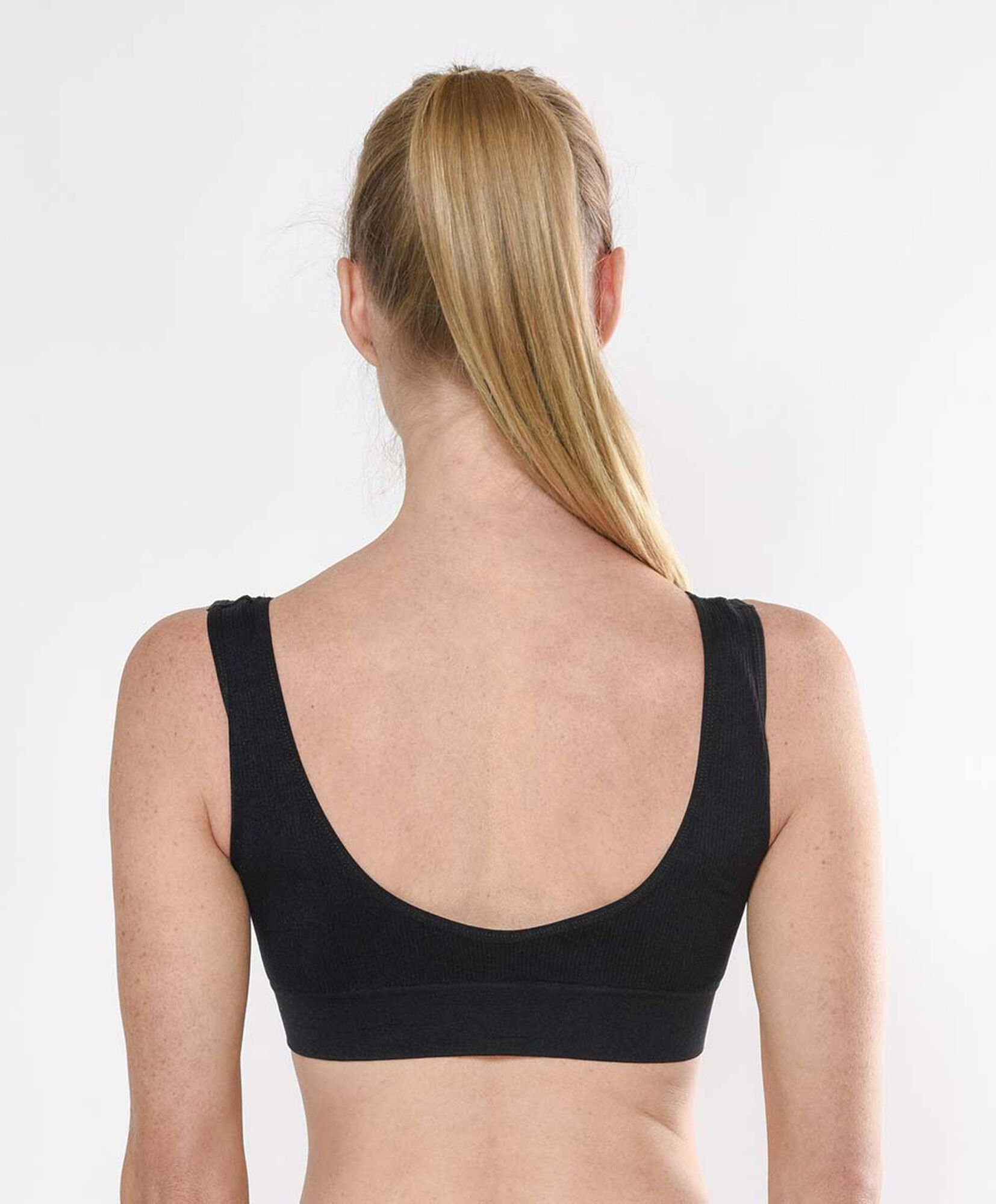Peto mujer seamless acanalado escote redondo Peto mujer seamless acanalado escote redondo