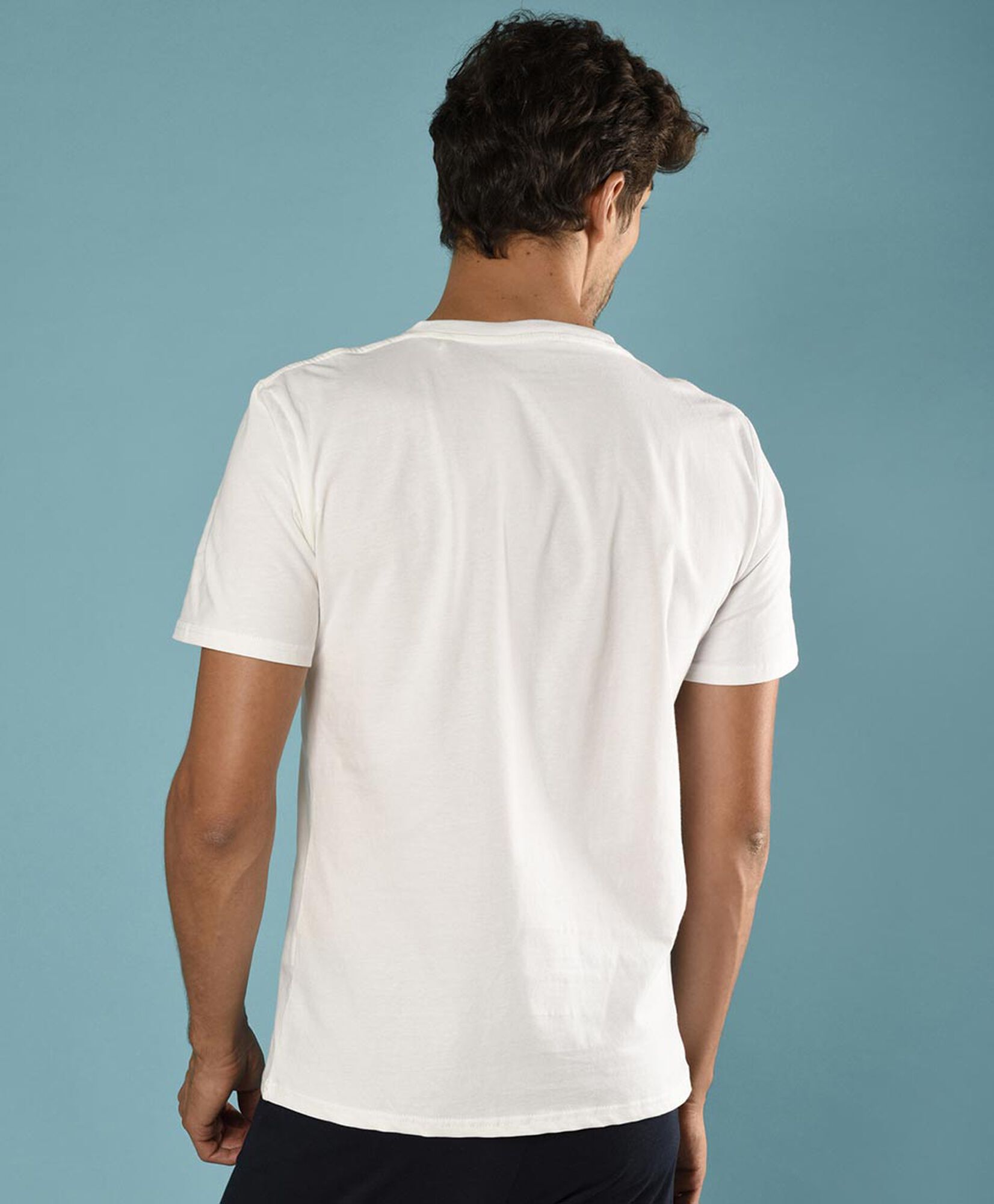 Camiseta sin estampado manga corta Camiseta sin estampado manga corta