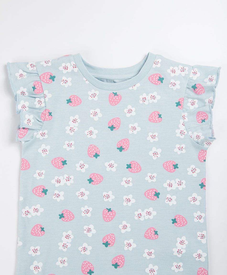 Polera beb&eacute; frutillas