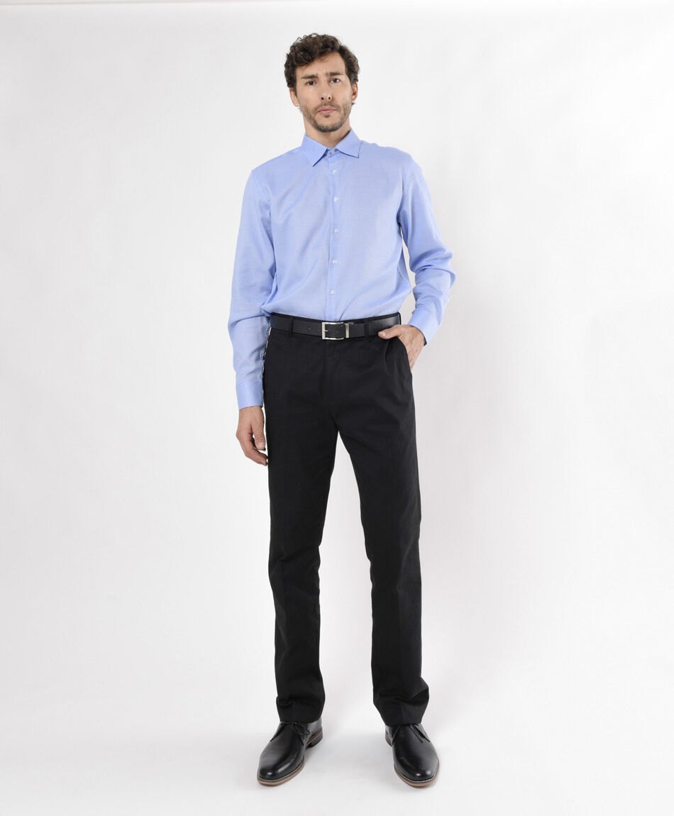 Camisa hombre cl&aacute;sica grabados