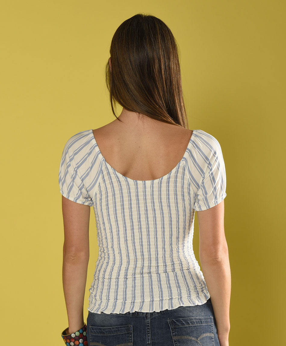 Polera elasticada