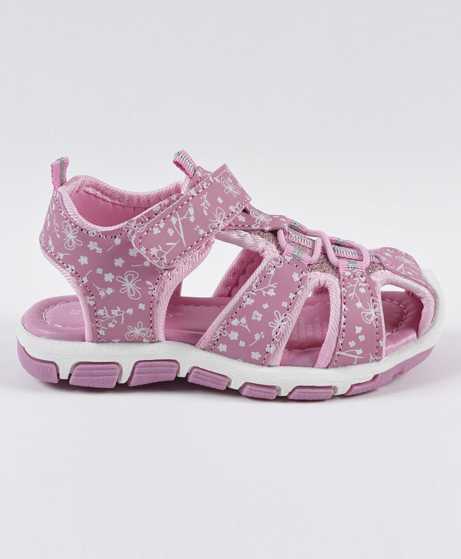 Sandalia infantil outdoor flores