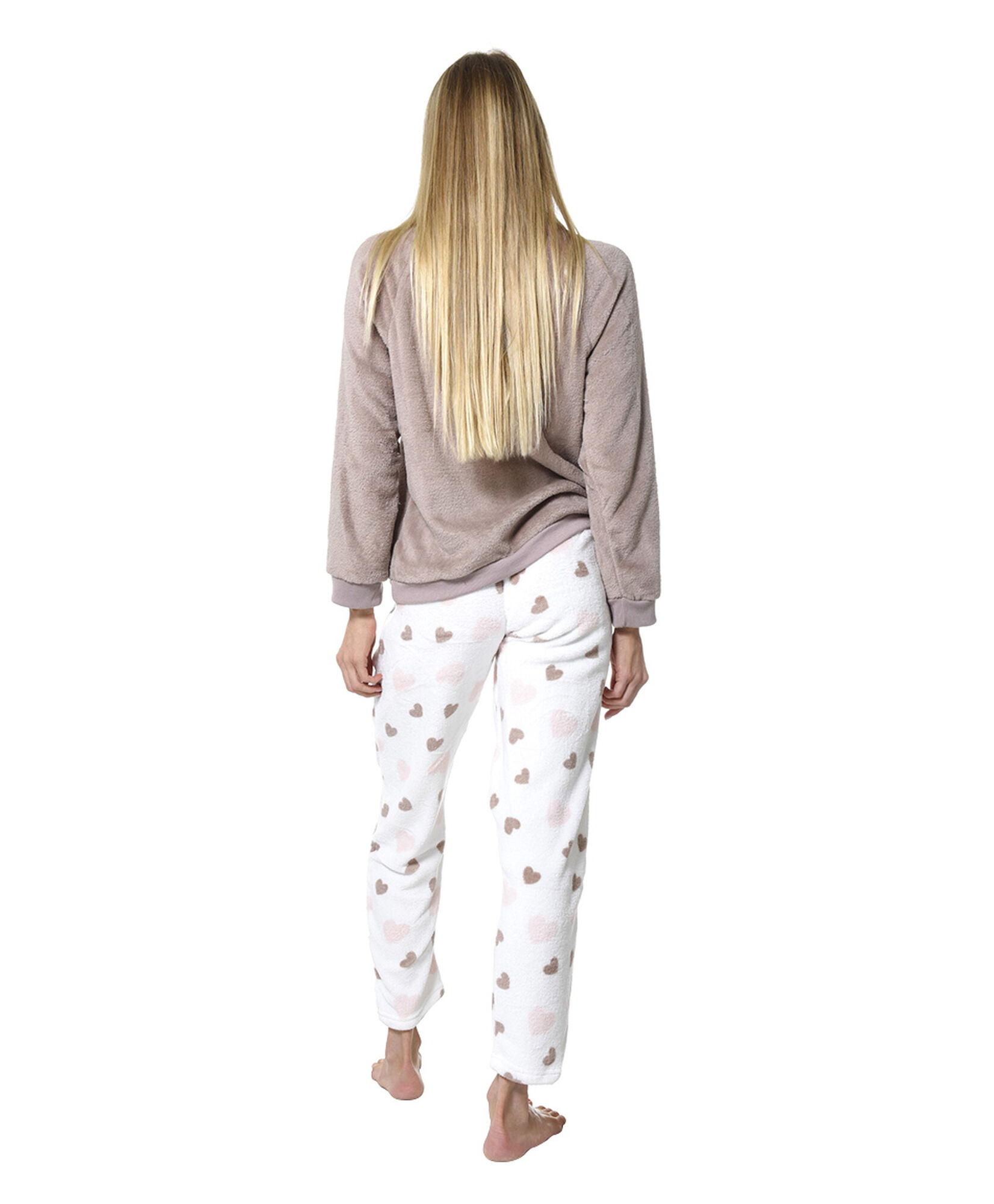 Pijama coral print animal Pijama coral print animal