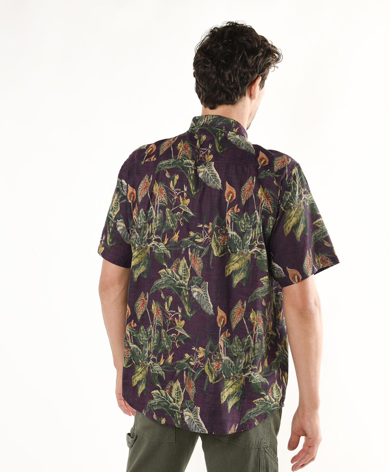 Camisa hombre plantas Camisa hombre plantas