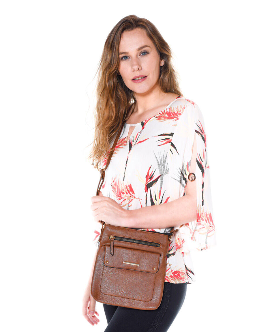 Bandolera clasica bolsillo