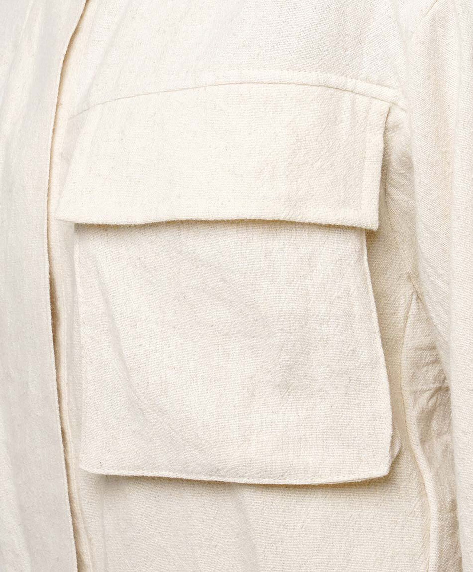 Chaqueta mujer lino cargo Chaqueta mujer lino cargo
